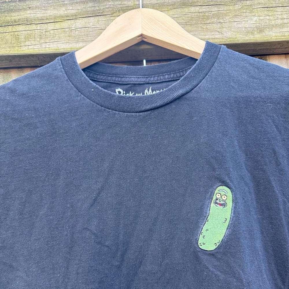 Primitive x Rick and Morty Pickle Rick Black‎ T-Shirt Size Medium - Picture 3 of 9